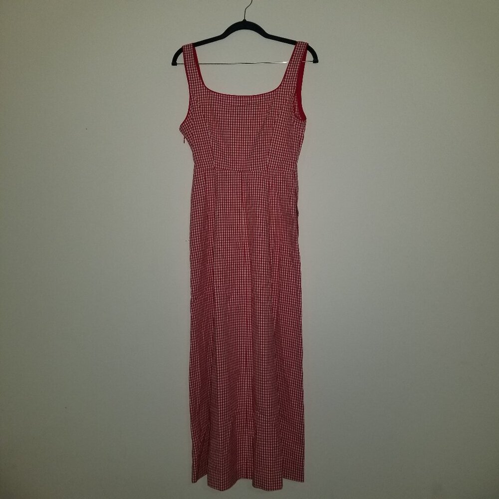 Rachel Zoe Plaid Mid Dress 6 - Picture 2 of 7